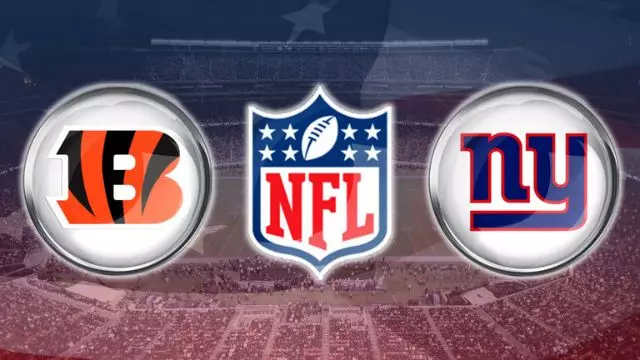 Cincinnati Bengals vs New York Giants Live Stream