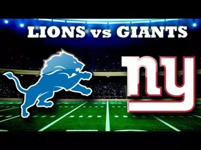 Detroit Lions vs New York Giants Live Stream
