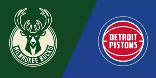 Milwaukee Bucks vs Detroit Pistons Live Stream