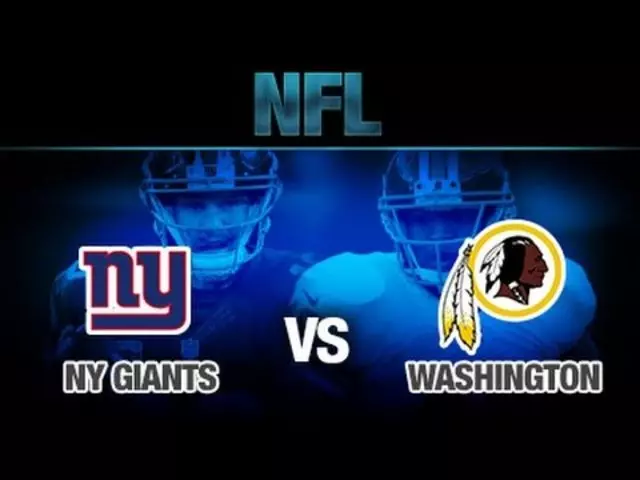 New York Giants vs Washington Redskins Live Stream