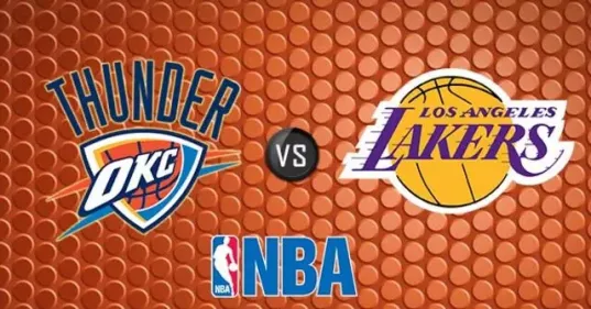 Oklahoma City Thunder vs Los Angeles Lakers Live Stream