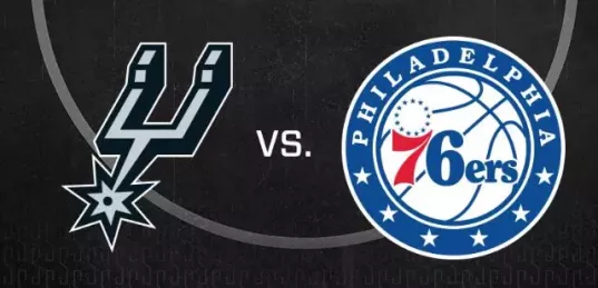 San Antonio Spurs vs Philadelphia 76ers Live Stream