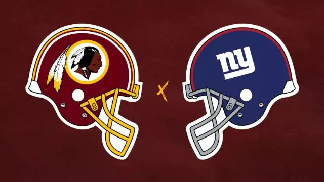 Washington Redskins vs New York Giants Live Stream